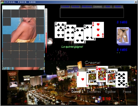  Une belle simulation de poker !